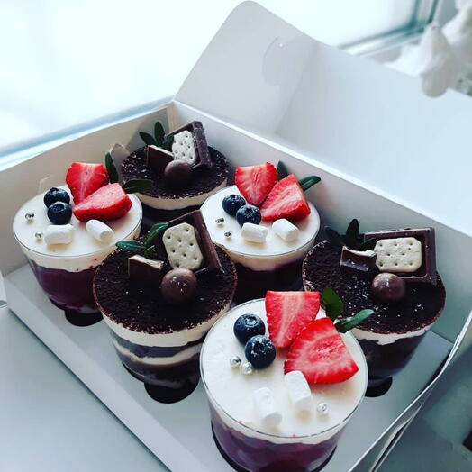 Трайфлы "Сникерс" 6шт