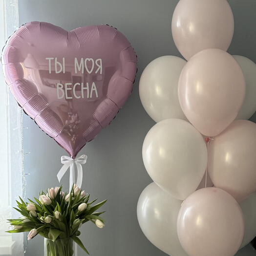 Шары на 8 марта