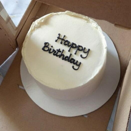 Торт на 1кг "Happy Birthday"