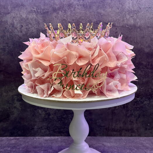 Торт с короной Birthday Princess