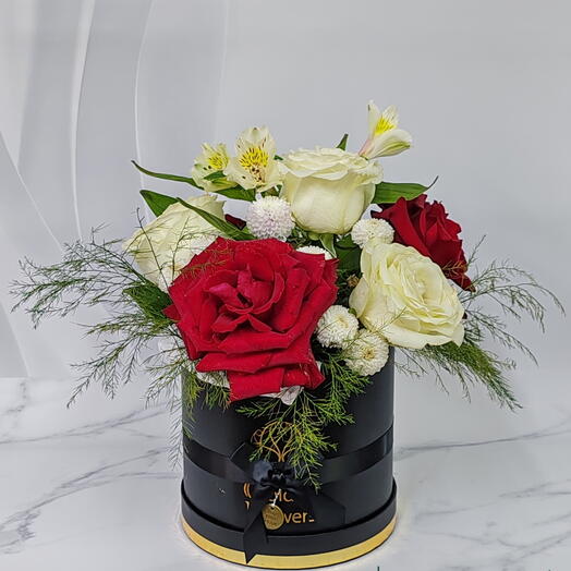 Цветы в коробке