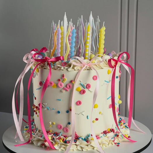 Dopamine cake с ярким оформлением
