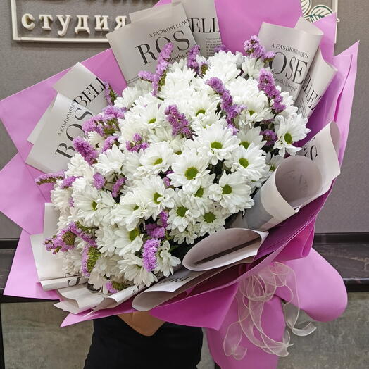 Гигант из кустовых ромашек
