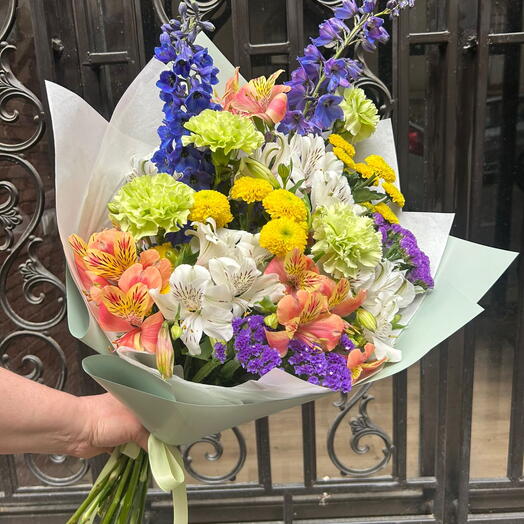 Mixed Delphinium Bouquet