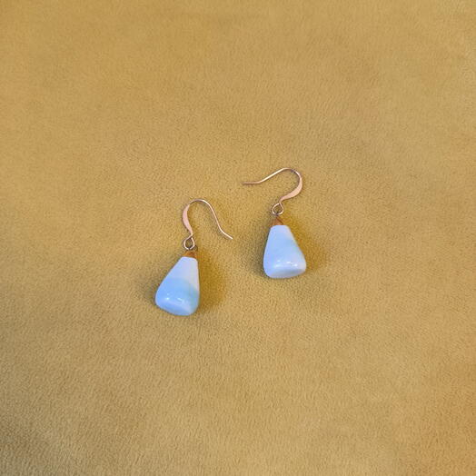 Серьги керамические конусы