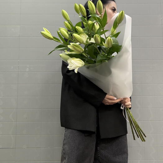Лилия махровая букет 💐