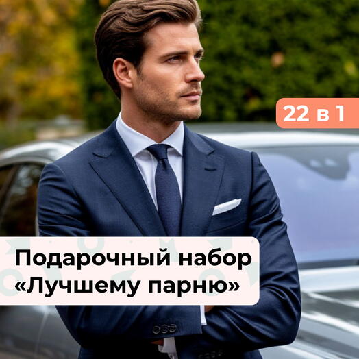 22 в 1 Подарок со смыслом. Подарочный набор для мужчины