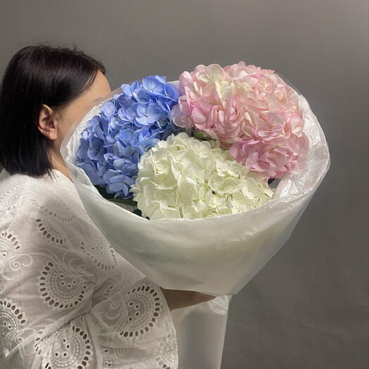 Букет из гортензий 💐
