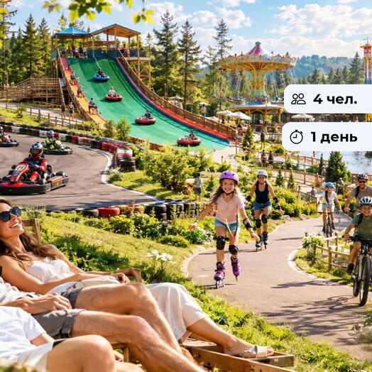 Максимум впечатлений. Развлечения на территории загородного комплекса