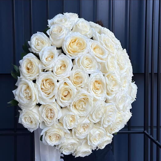 White 51 rose s 🤍