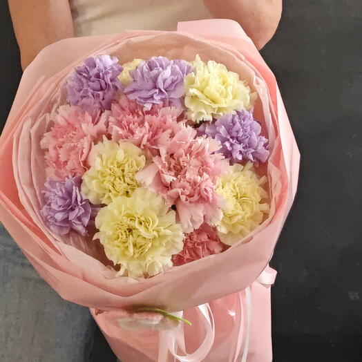 Диантусы разноцветные 💜️💛💚🩵