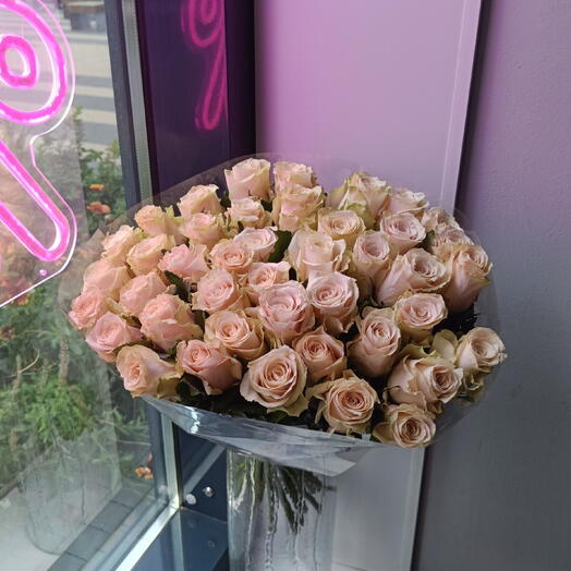35 чайных роз 🌸Роза чайная Розы  Букет на День Рождения 🎉
