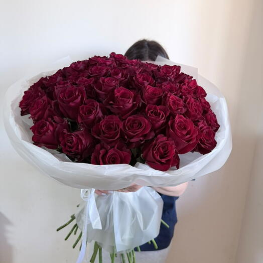 Букет из 51 красных роз