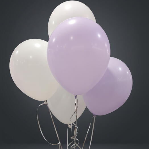 5 гелиевых шаров 🎈