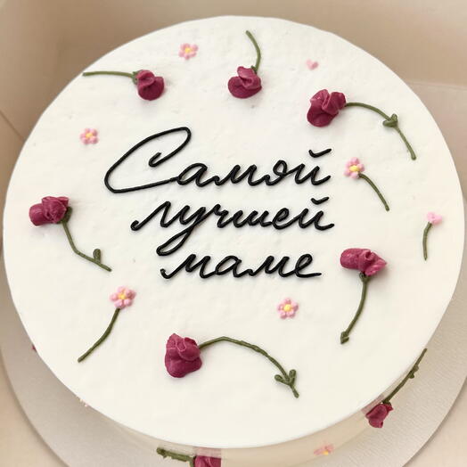 Бенто-торт самой лучшей маме на день рождения,день матери