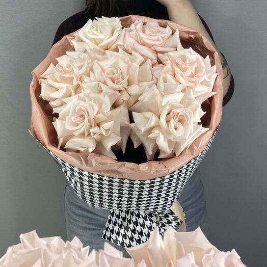 Монобукет из французских роз💘