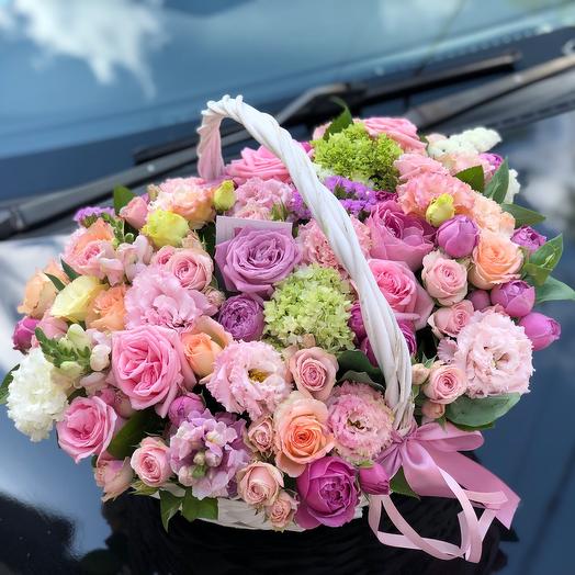 Cesta de flores