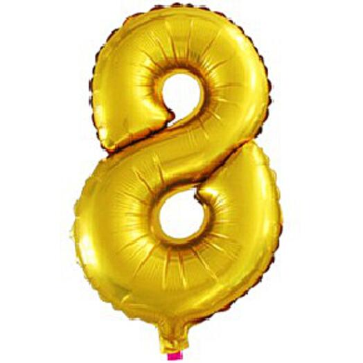 Foil ball "Figure 8"
