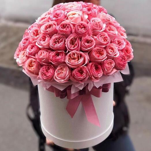 Цветы в коробке