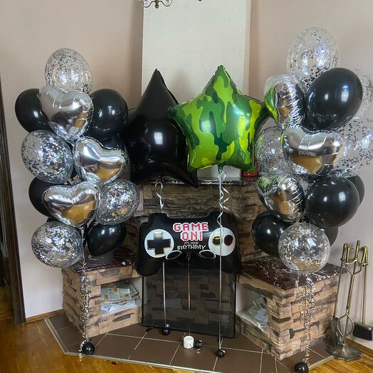 Globos al aire libre, 35 piezas