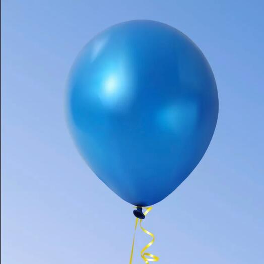 Mezcla de color de un solo globo