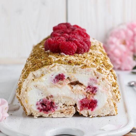Meringue roll