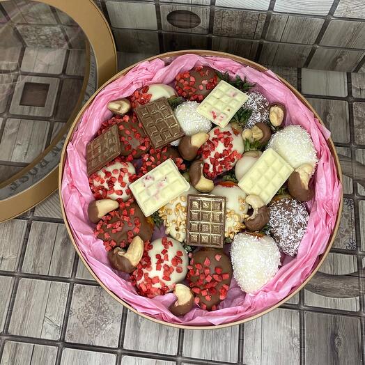 Fresas cubiertas de chocolate