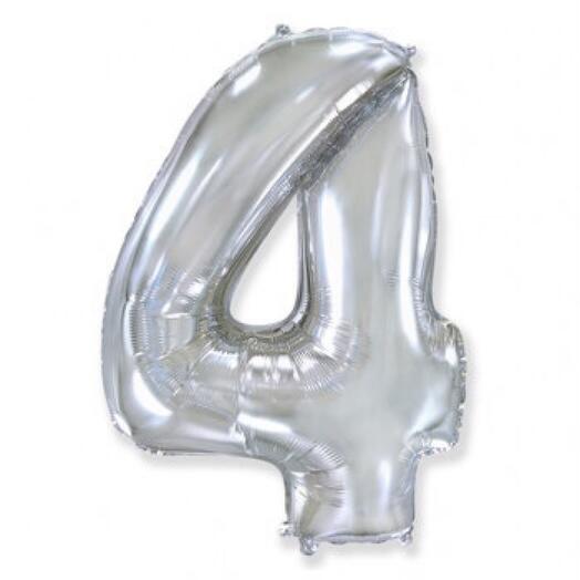 Figure 4 silver, 102 cm