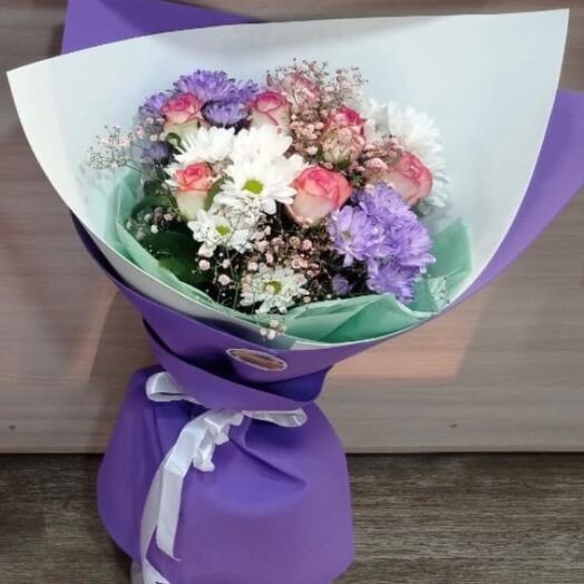 Prefabricated bouquet