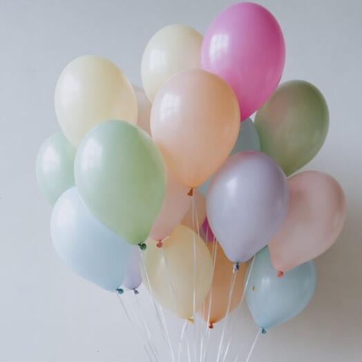 Сет пастельных шаров 21🎈