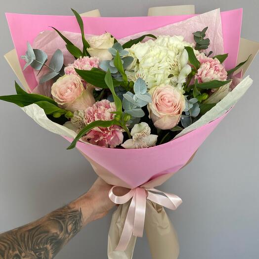 Bouquet prefabricado, lichi