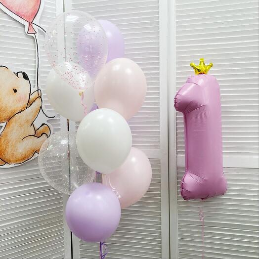 Composition "A year old baby"