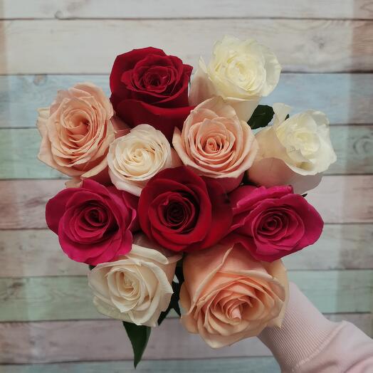11 rosas Ecuador Surtidos