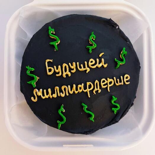 Бенто торт будущей миллиардерше