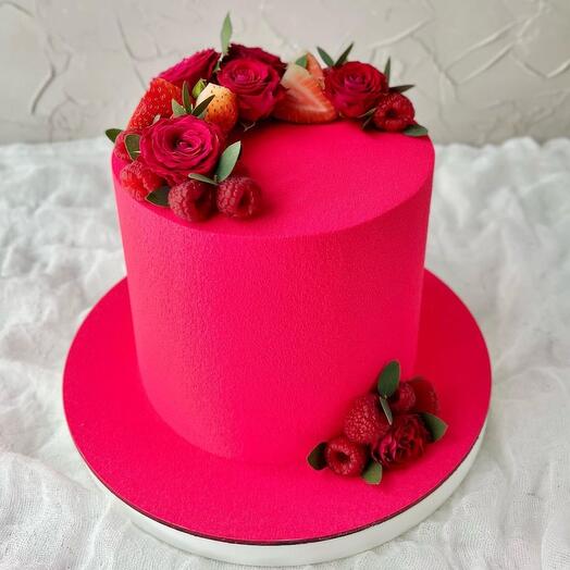 Торт на день рождения, торт в подарок, торт для женщины