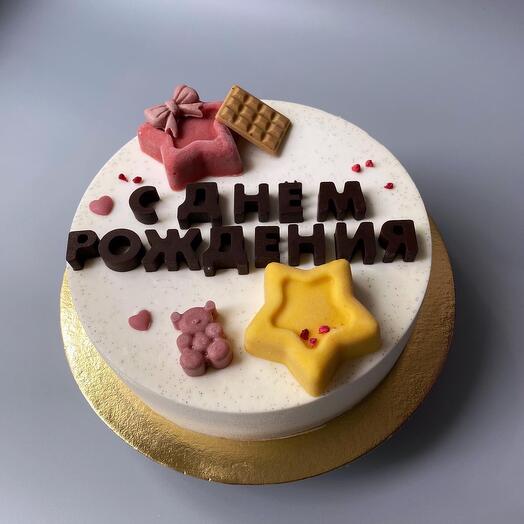 Pastel de helado de cumpleaños