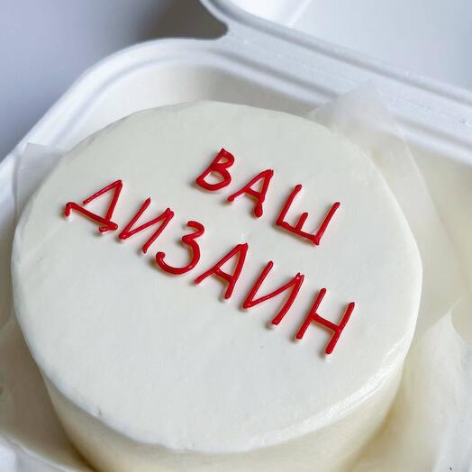 Бенто торт «Ваш дизайн»