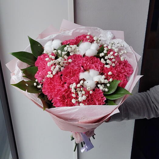 Букет диантусов 💓Малинка Малиновый диантус