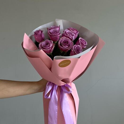 Букет из 9 роз 50 см (4.83)