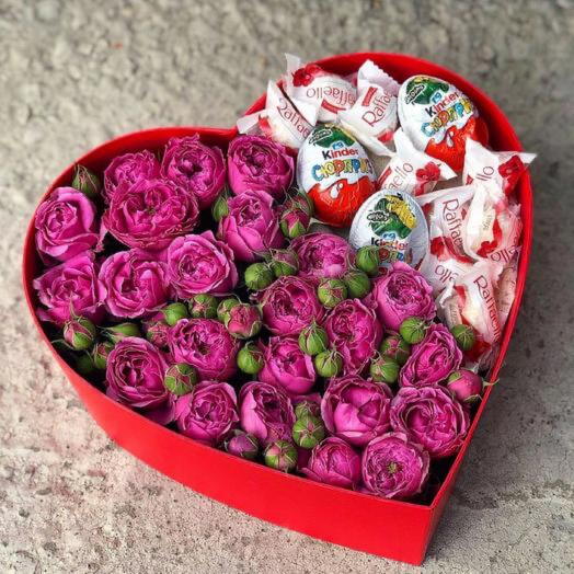 Цветы в коробке