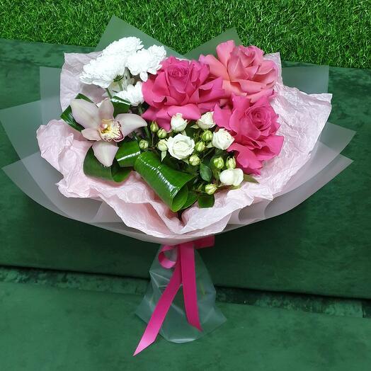 Малиновый десерт