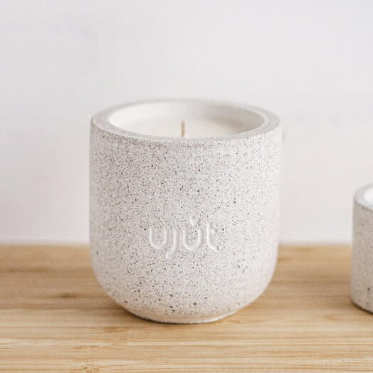 Nagy beton illatos gyertya