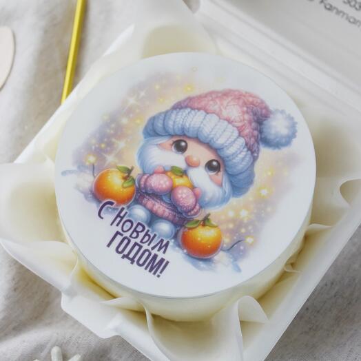 Бенто торт новогодний