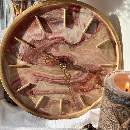 Часы из эпоксидной смолы