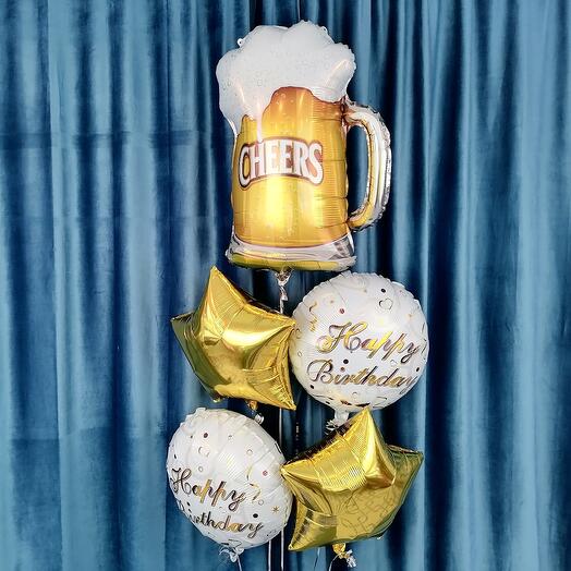 Набор шаров для мужчины Кружка Пива