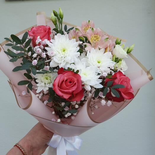 Bouquet " Pink Blues"
