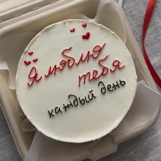 Бенто-торт к 14 февраля