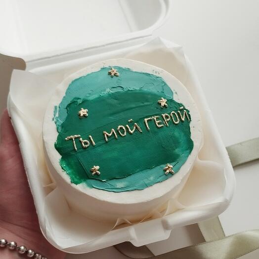 Бенто торт с 23 февраля,бенто ты мой герой