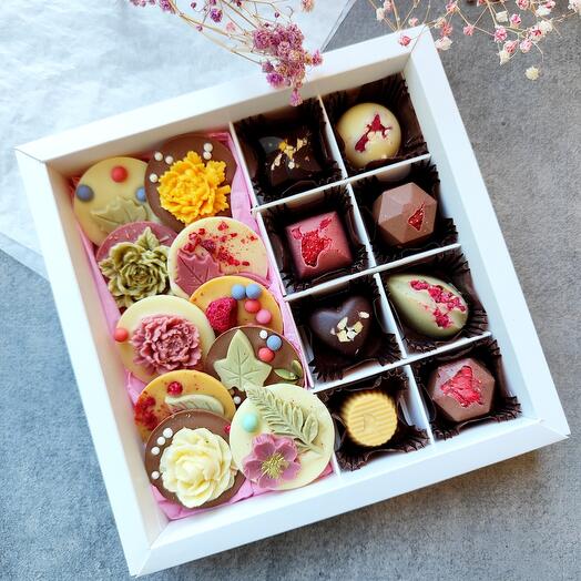 Set de regalo de dulces de chocolate