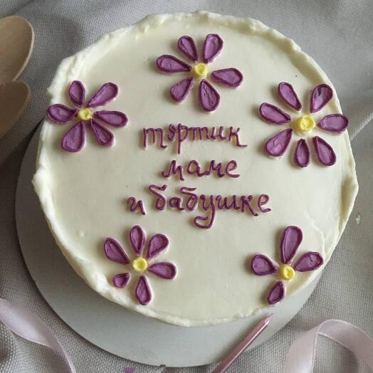 Мини торт для любимых